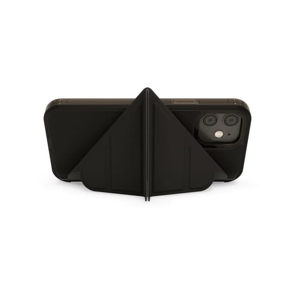 Pipetto iPhone 12 Mini Fodral Origami Folio Svart