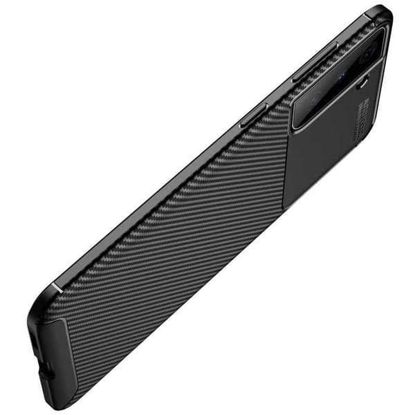 Samsung S21 Stöttåligt Slimmat Skal FullCarbon V4
