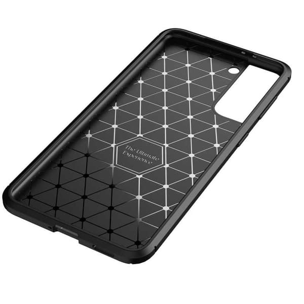 Samsung S21 Stöttåligt Slimmat Skal FullCarbon V4