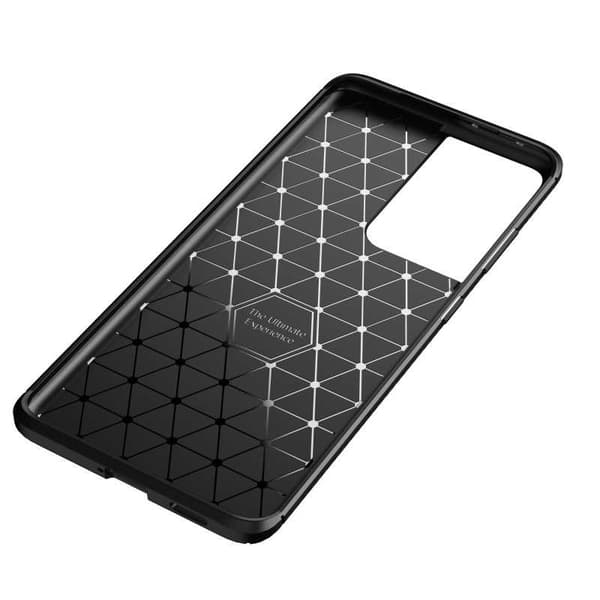 Samsung S21 Ultra Stöttåligt Slimmat Skal FullCarbon V4