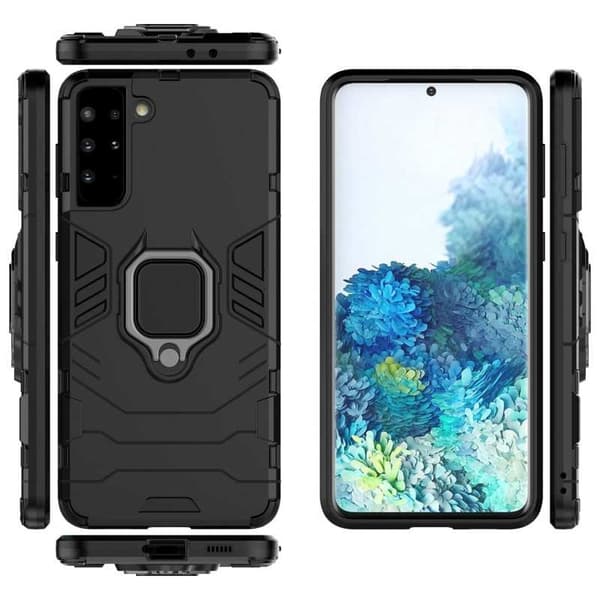 Samsung S21 Plus Shock -Resistent Shell med ringholder Thinarmor