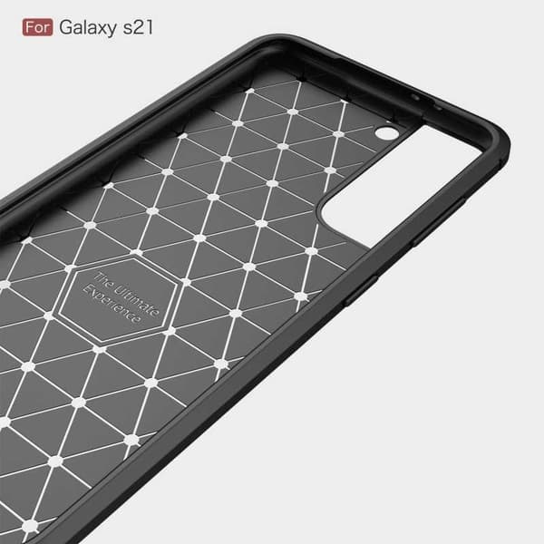 Samsung S21 Stöttåligt Skal SlimCarbon