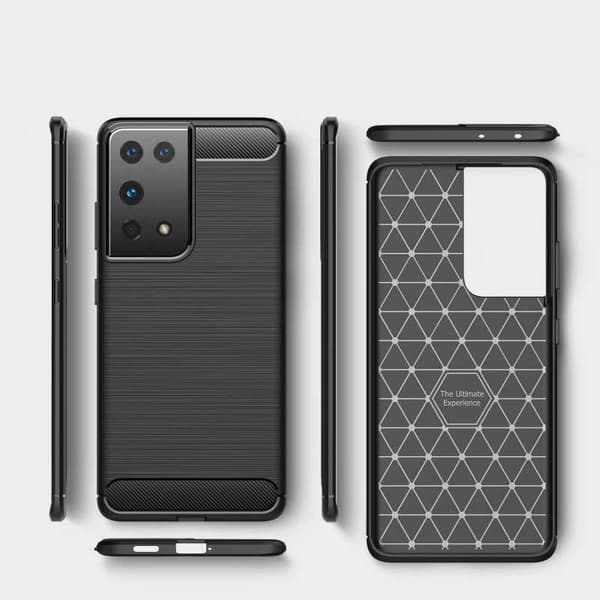 Samsung S21 Ultra Shockproof Shell SlimCarbon