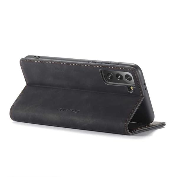 Samsung S21 Exklusivt Elegant Flipfodral CaseMe 3-FACK
