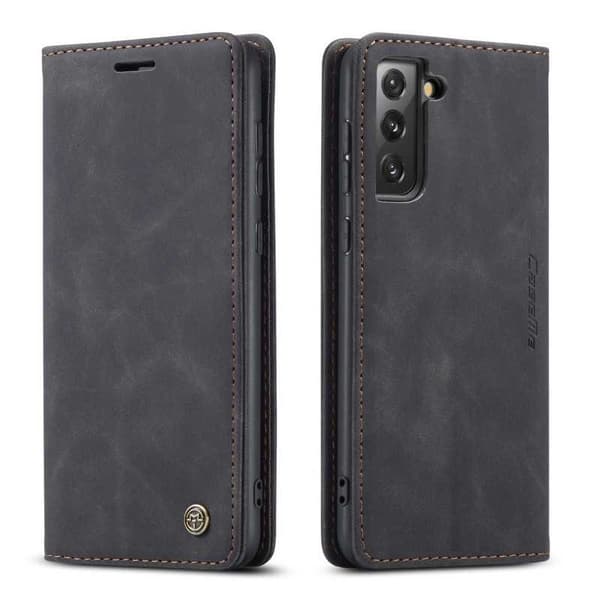 Samsung S21 Exklusivt Elegant Flipfodral CaseMe 3-FACK