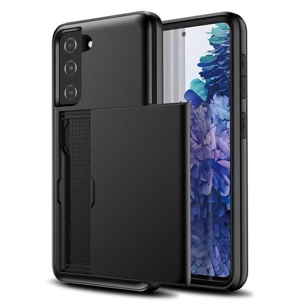 Samsung S21 Plus Stöttåligt Skal Kortfack StreetWise