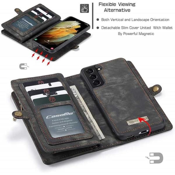 Samsung S21 Plus Plånboksfodral Multi-Slot 13-FACK