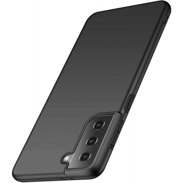Samsung S21 Tunt Mattsvart Skal Basic V2