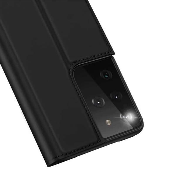 Samsung S21 Ultra Flipfodral Skin Pro med Kortfack