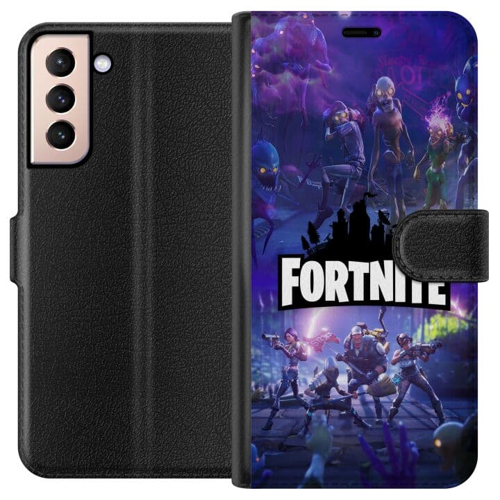 Samsung Galaxy S21 Plånboksfodral Fortnite