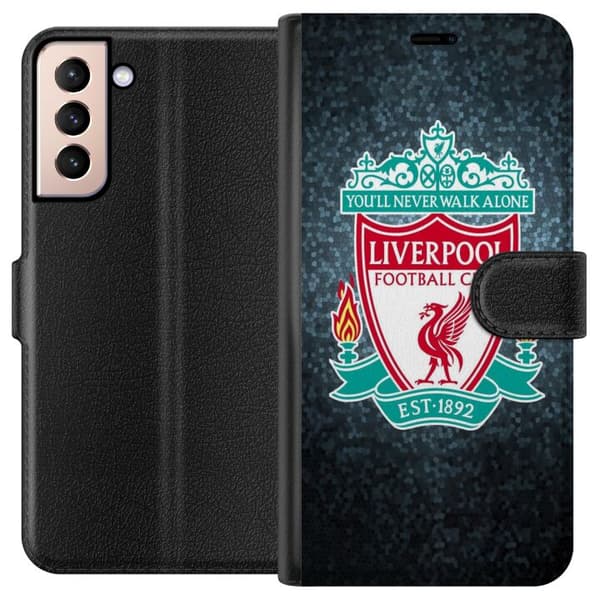 Samsung Galaxy S21 Plånboksfodral Liverpool Football Club