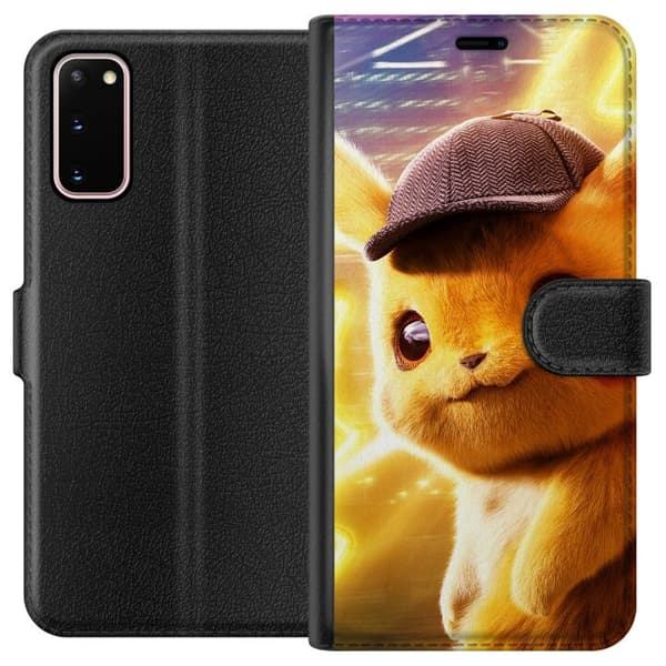 Samsung Galaxy S20 Plånboksfodral Detective Pikachu - Pikachu