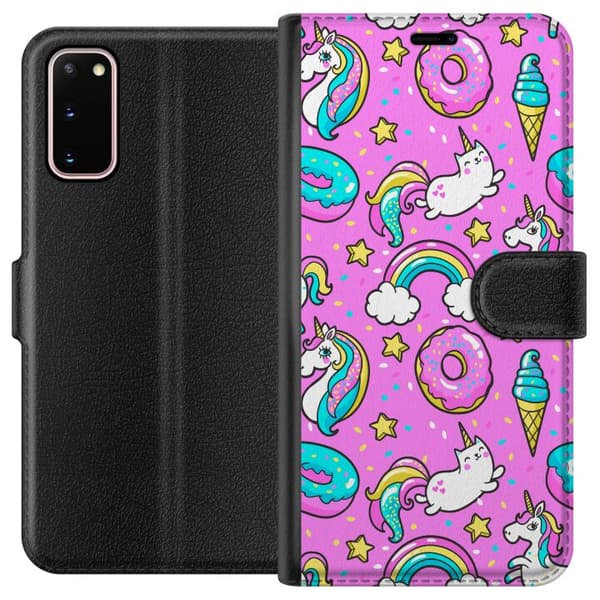 Samsung Galaxy S20 Tegnebogsetui Unicorn
