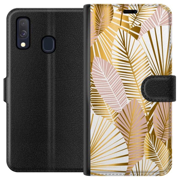 Samsung Galaxy A40 Lommeboketui Gull