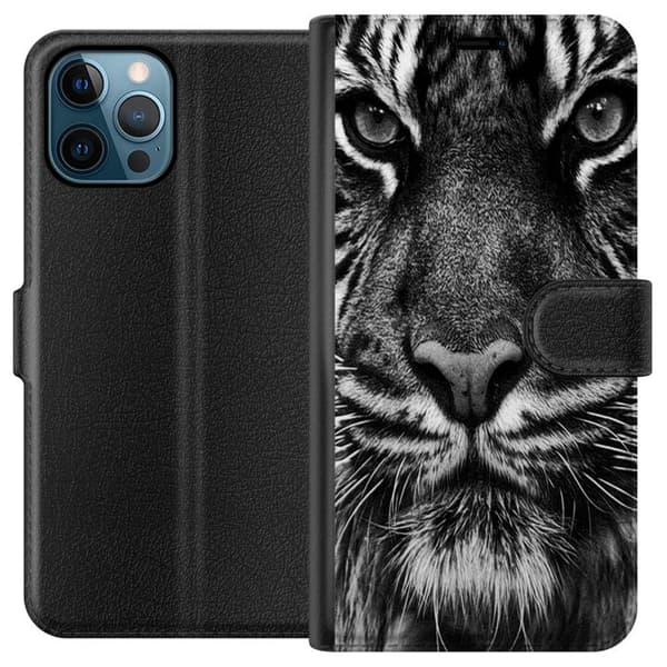 Apple iPhone 12 Pro Max Lommeboketui Tiger