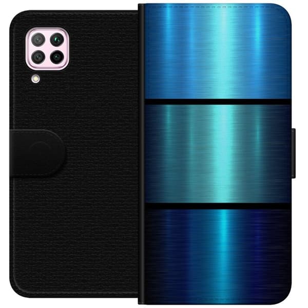 Huawei P40 lite Lommeboketui Blå