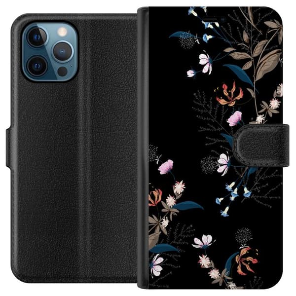 Apple iPhone 12 Pro Lommeboketui Blomster