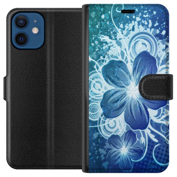 Apple iPhone 12  Lommeboketui Blomster