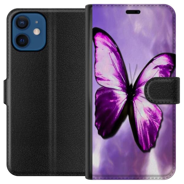 Apple iPhone 12  Plånboksfodral Fjäril
