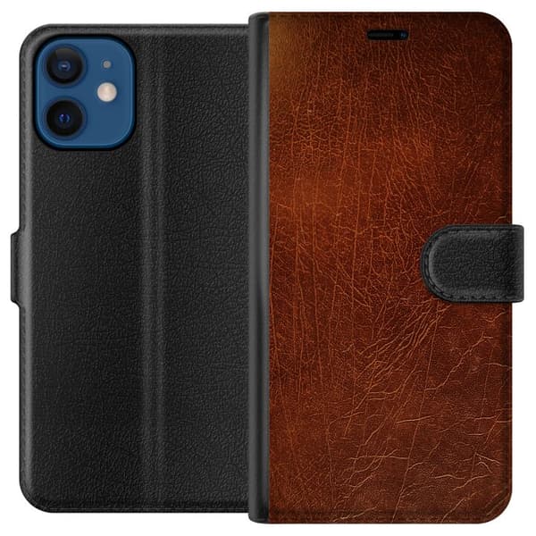 Apple iPhone 12  Tegnebogsetui Læder