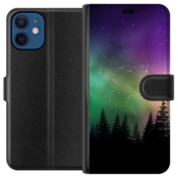 Apple iPhone 12  Plånboksfodral Northern Lights