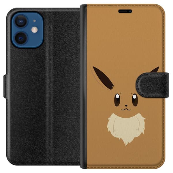 Apple iPhone 12  Tegnebogsetui Pokémon - Eevee