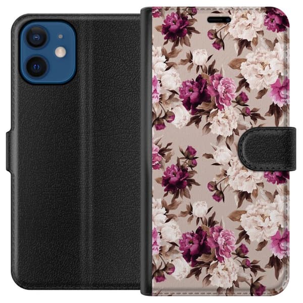 Apple iPhone 12  Plånboksfodral Blommor
