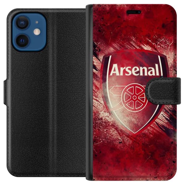 Apple iPhone 12  Tegnebogsetui Arsenal Fodbold