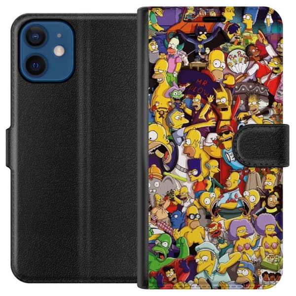 Apple iPhone 12  Tegnebogsetui Simpsons