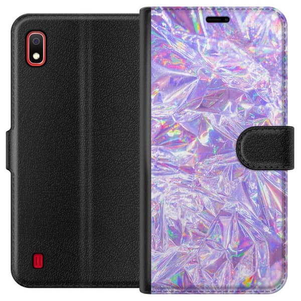 Samsung Galaxy A10 Lommeboketui Holografiske diamanter