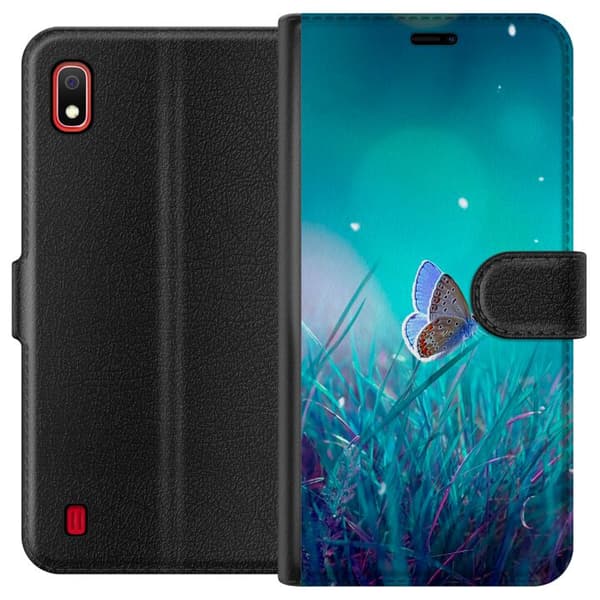 Samsung Galaxy A10 Lommeboketui Magisk Sommerfugl