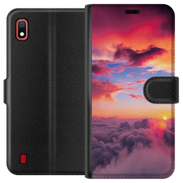 Samsung Galaxy A10 Lompakkokotelo Pilvi