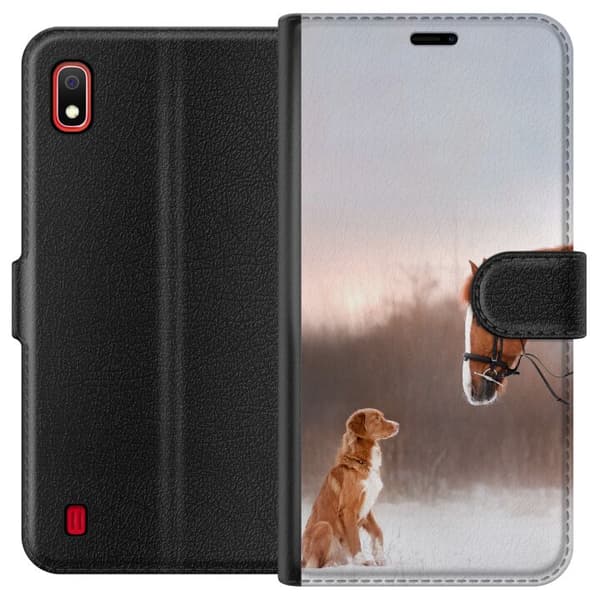 Samsung Galaxy A10 Lommeboketui Hest & Hund