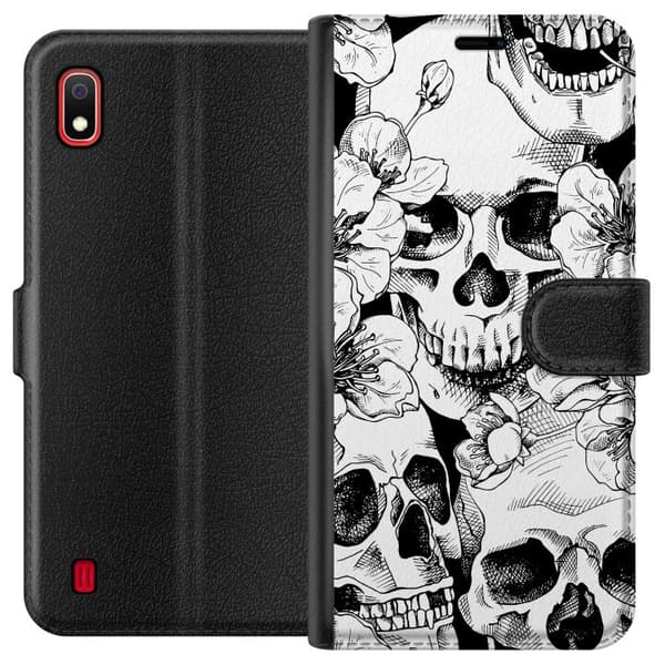 Samsung Galaxy A10 Lommeboketui skalle