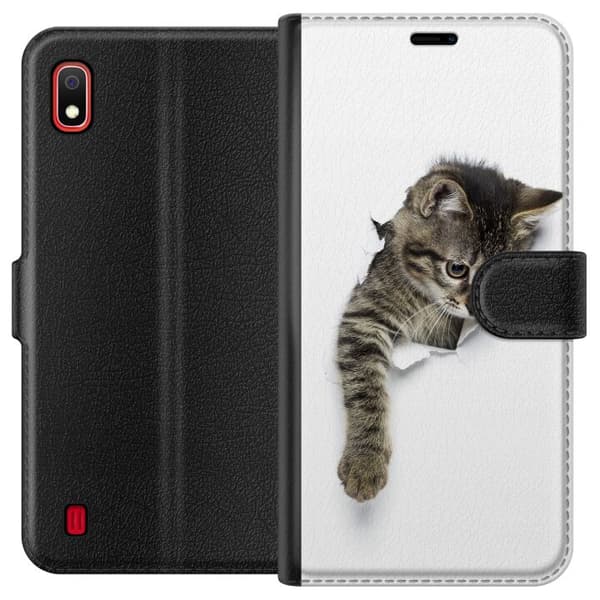 Samsung Galaxy A10 Lommeboketui Katt