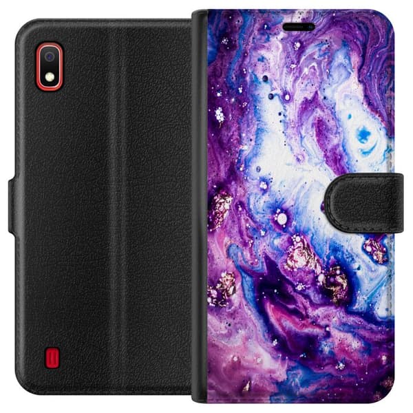 Samsung Galaxy A10 Lommeboketui Lilakt