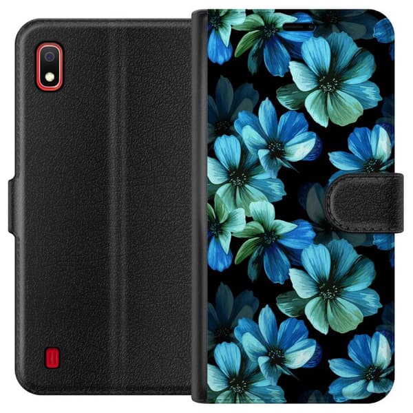 Samsung Galaxy A10 Lommeboketui Blomster