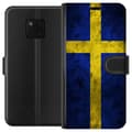 Miniatyrbillede 1 af 3: Huawei Mate 20 Pro Tegnebogsetui Sverige Flag