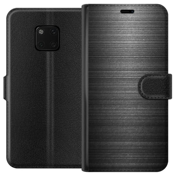 Huawei Mate 20 Pro Lompakkokotelo Metallinen