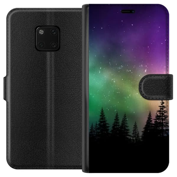 Huawei Mate 20 Pro Lompakkokotelo Revontulet