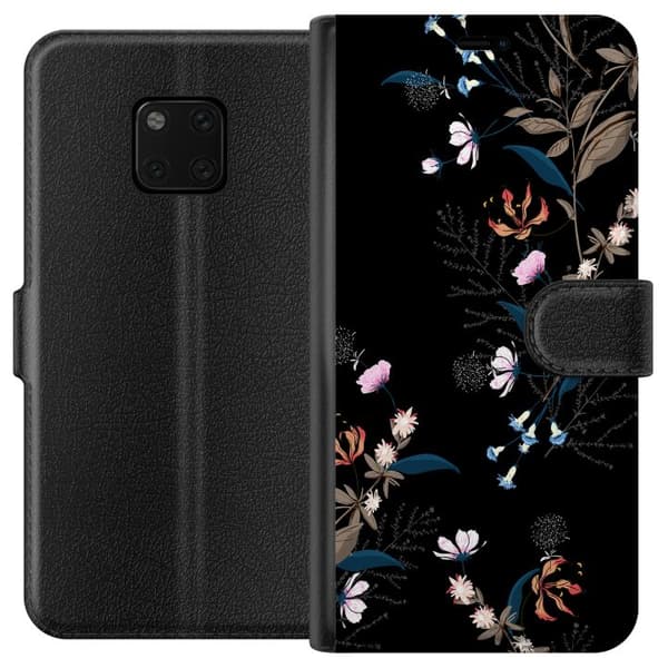 Huawei Mate 20 Pro Lompakkokotelo Kukat