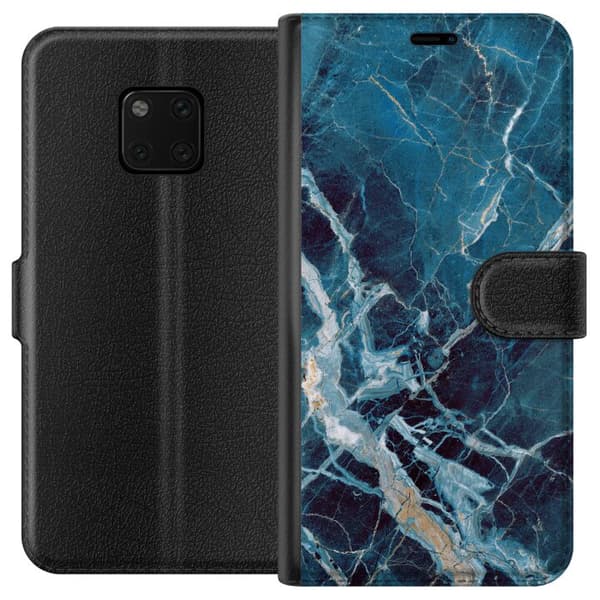 Huawei Mate 20 Pro Lompakkokotelo Marmori