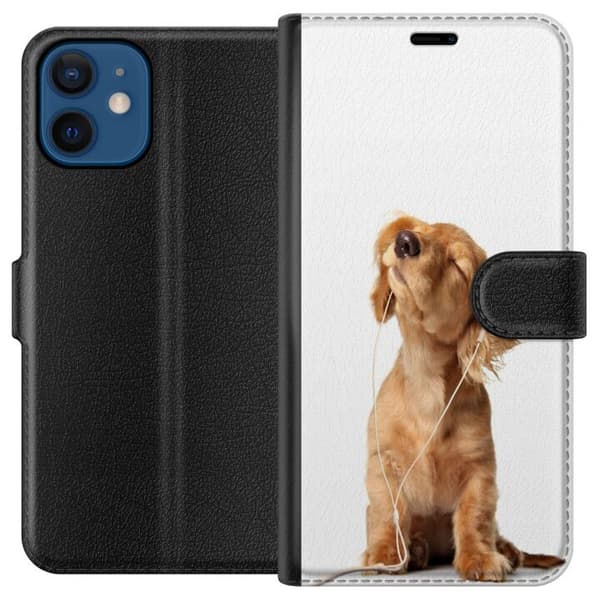 Apple iPhone 12 mini Lompakkokotelo Koira