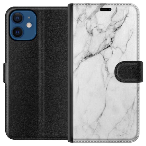 Apple iPhone 12 mini Lommeboketui Marmor
