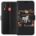 Miniatyrbilde 1 av 3: Samsung Galaxy A20e Lommeboketui Visdom sløvhet