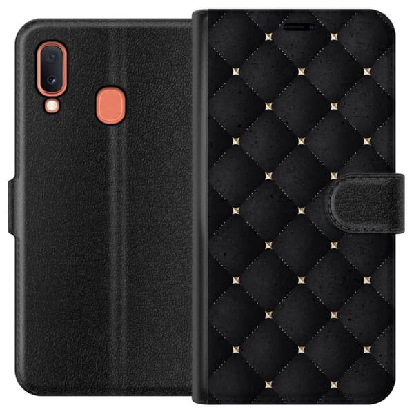 Samsung Galaxy A20e Plånboksfodral Luxe