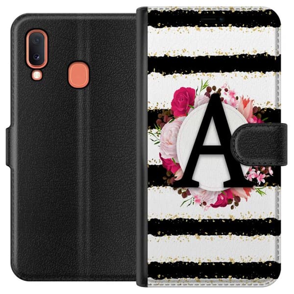 Samsung Galaxy A20e Tegnebogsetui A