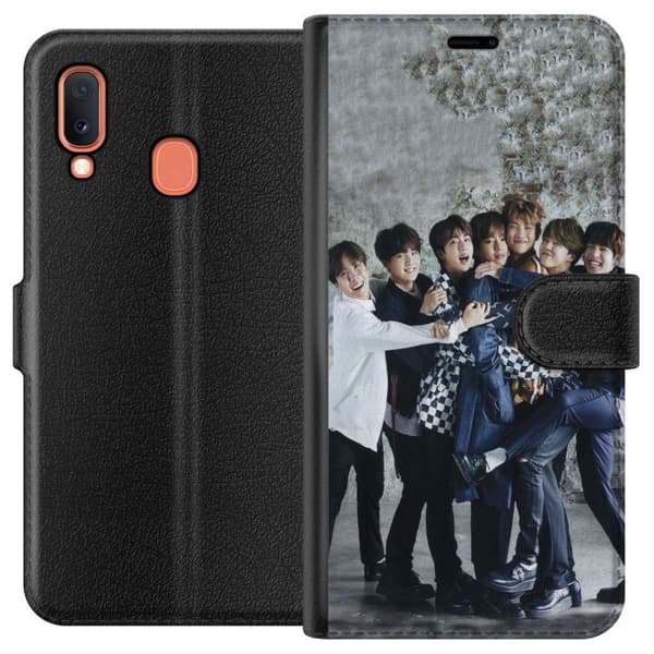 Samsung Galaxy A20e Lompakkokotelo K-POP BTS