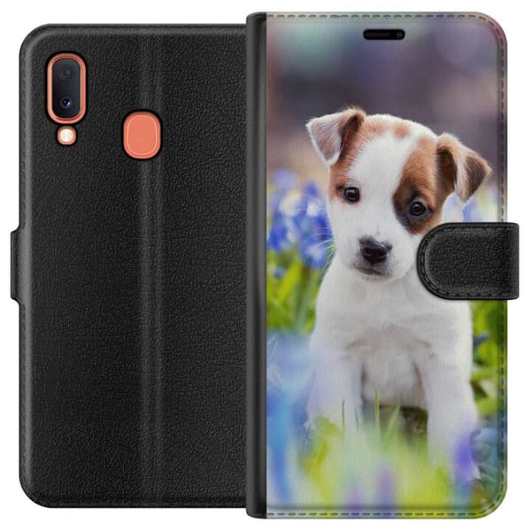 Samsung Galaxy A20e Plånboksfodral Hund