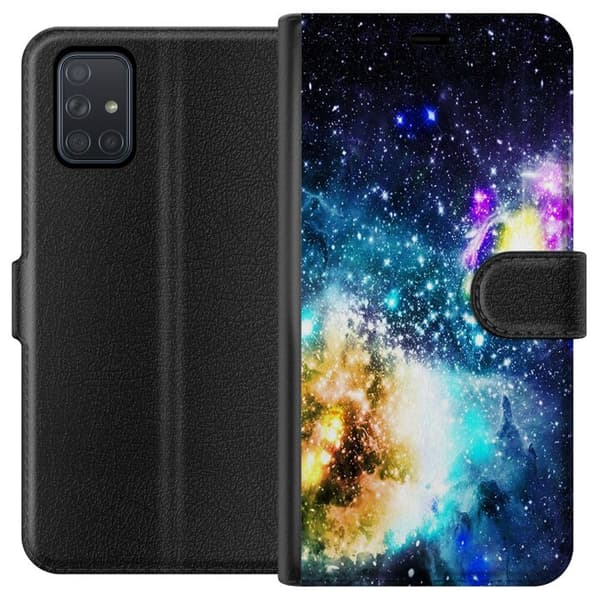 Samsung Galaxy A71 Tegnebogsetui Galakse
